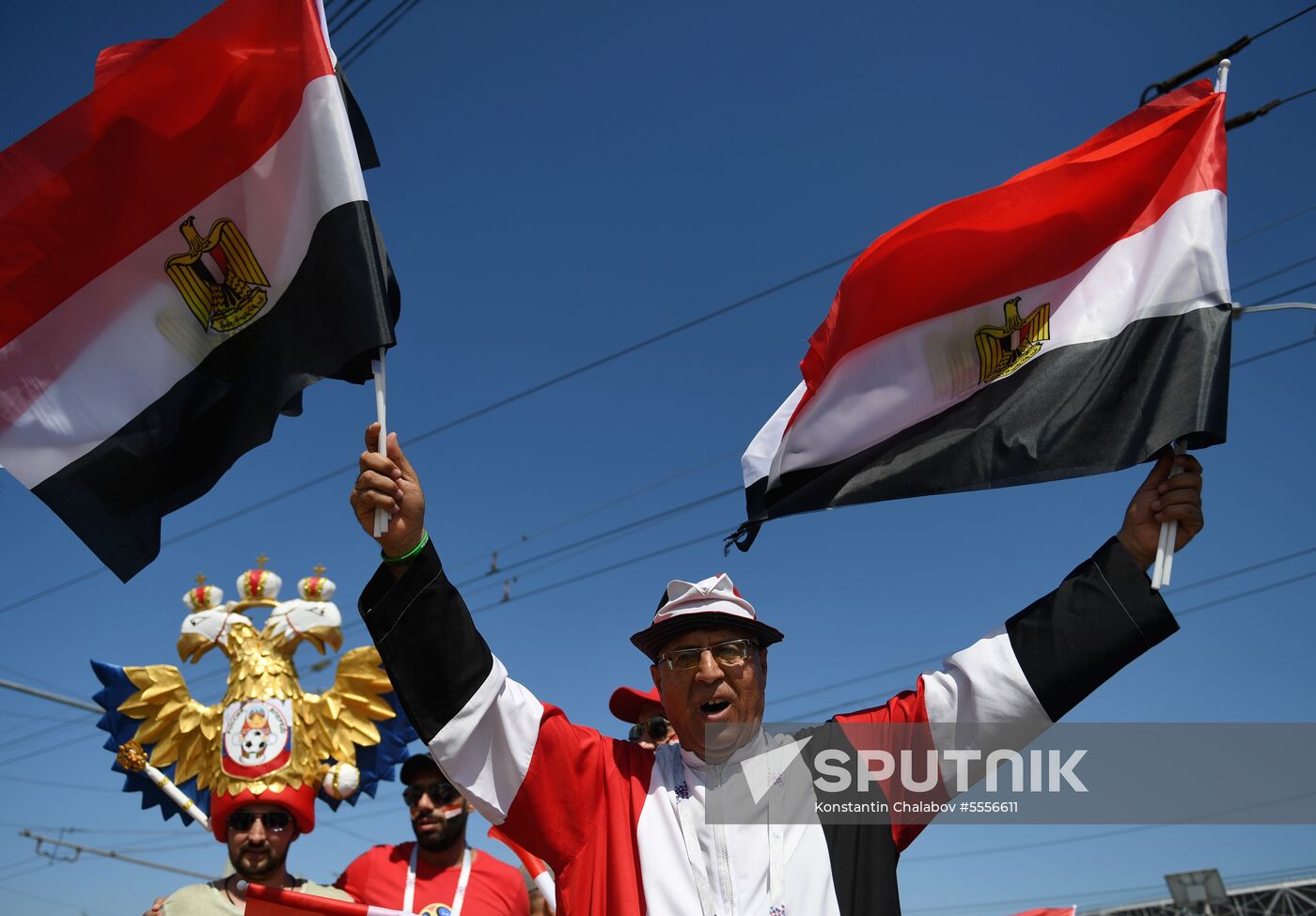 Russia World Cup Saudi Arabia - Egypt