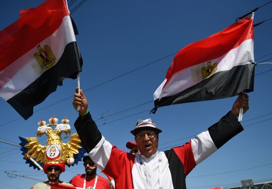 Russia World Cup Saudi Arabia - Egypt