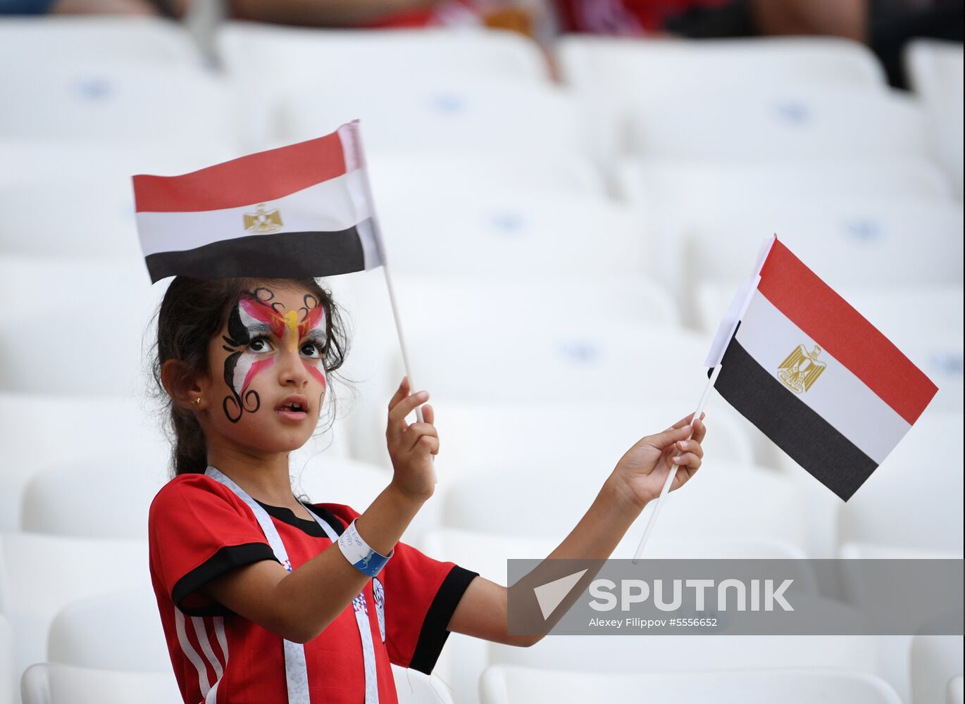 Russia World Cup Saudi Arabia - Egypt