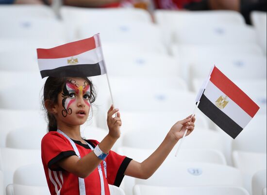 Russia World Cup Saudi Arabia - Egypt
