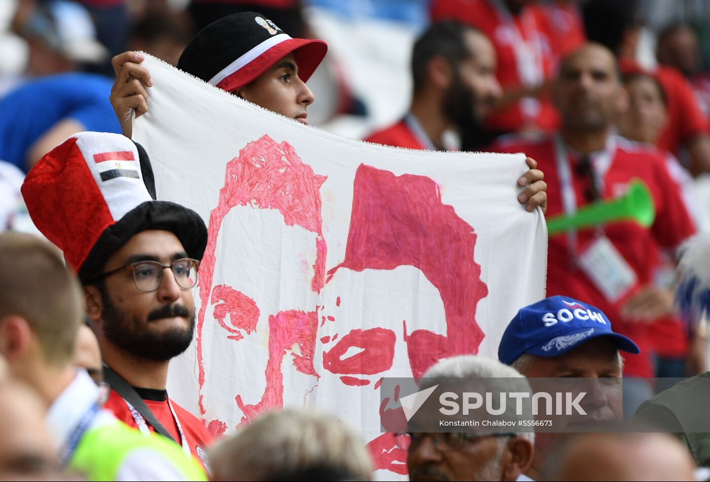 Russia World Cup Saudi Arabia - Egypt