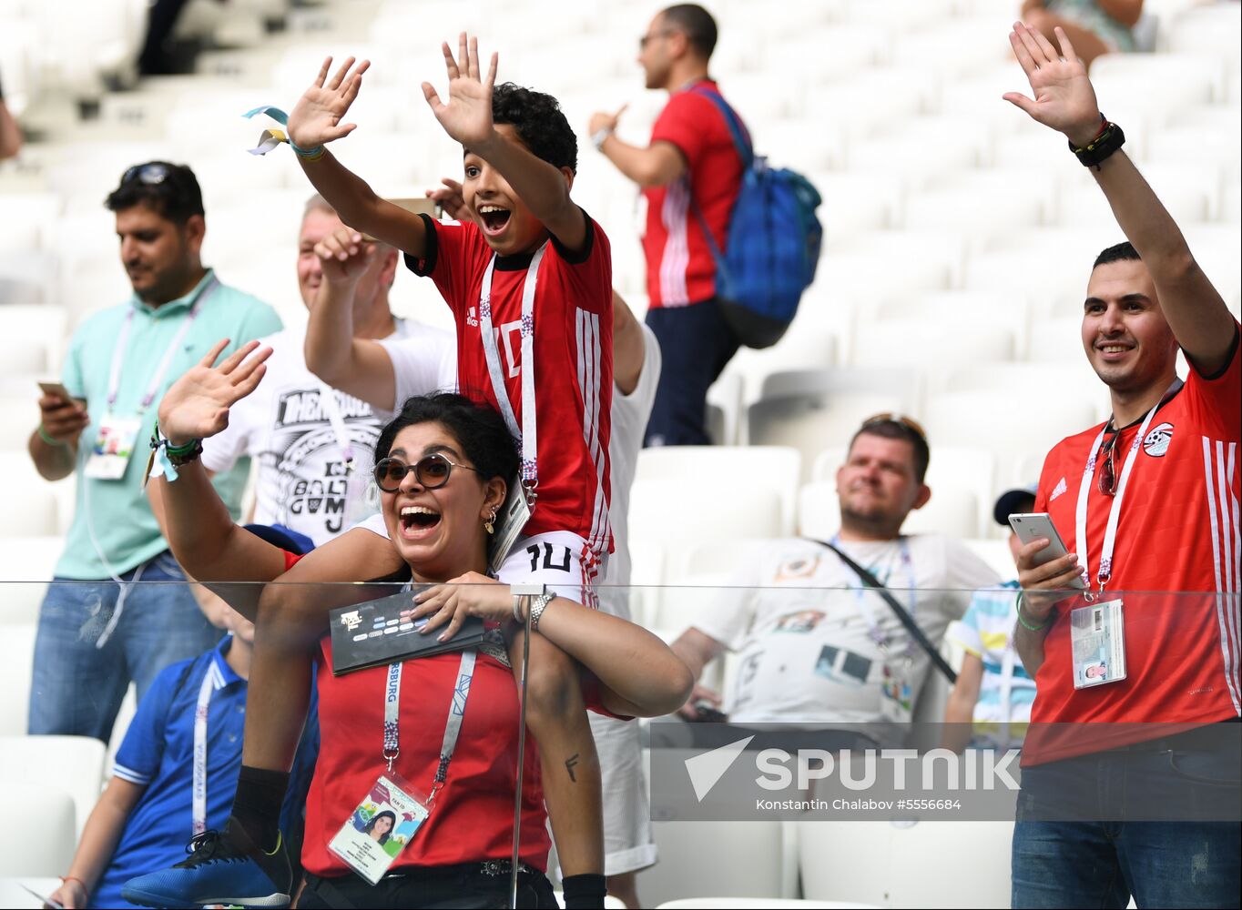 Russia World Cup Saudi Arabia - Egypt