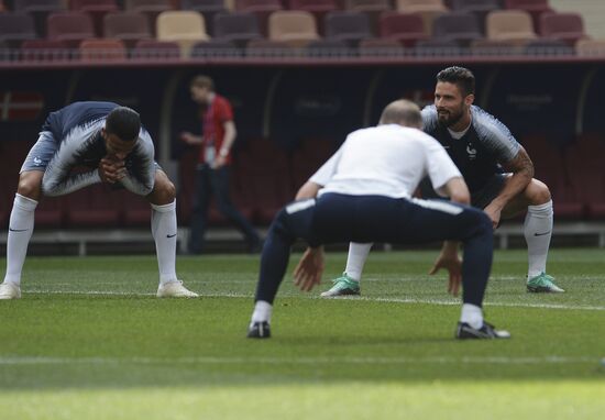 Russia World Cup France Training