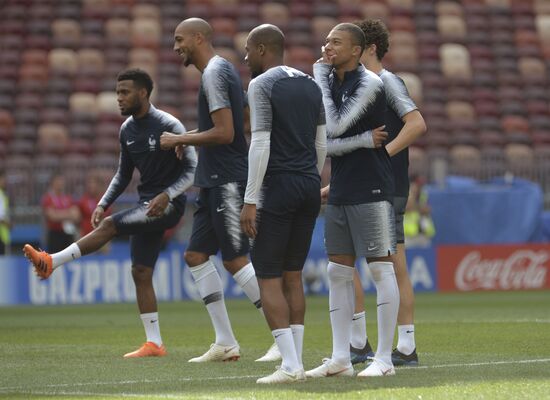 Russia World Cup France Training