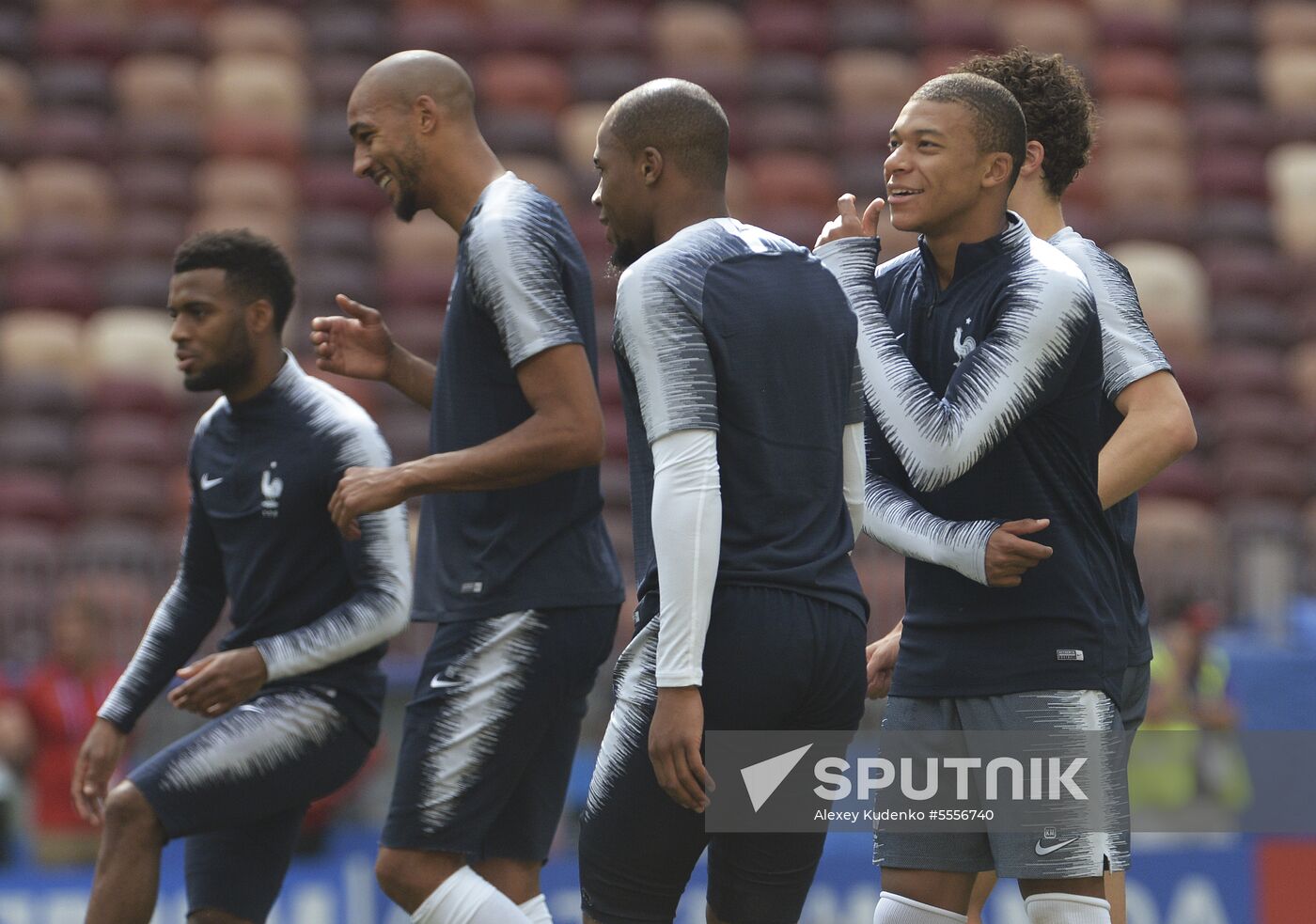 Russia World Cup France Training
