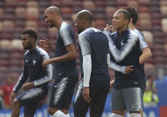 Russia World Cup France Training