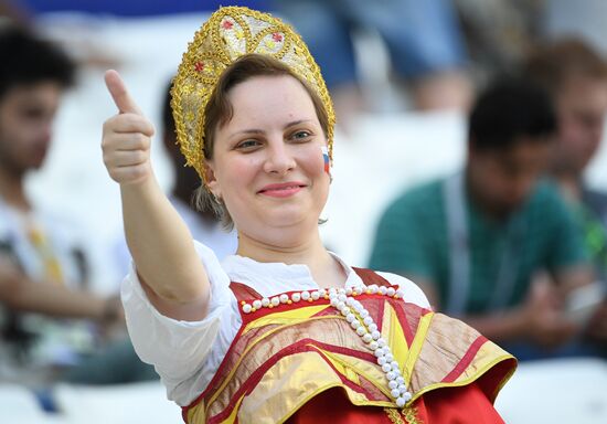 Russia World Cup Saudi Arabia - Egypt