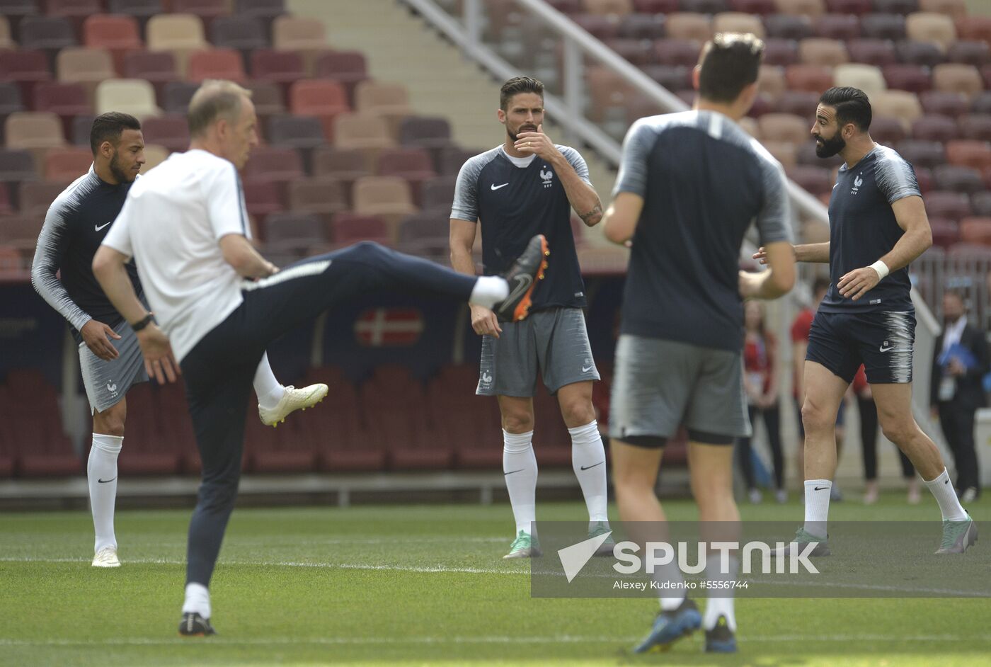 Russia World Cup France Training