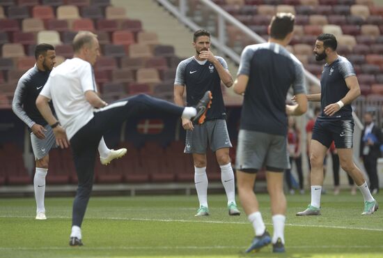 Russia World Cup France Training
