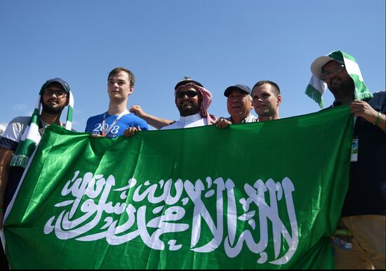 Russia World Cup Saudi Arabia - Egypt