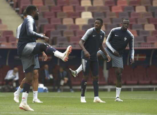Russia World Cup France Training