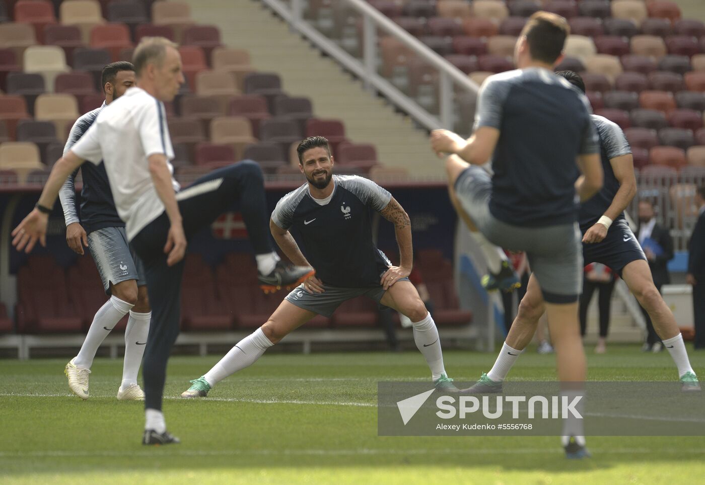 Russia World Cup France Training