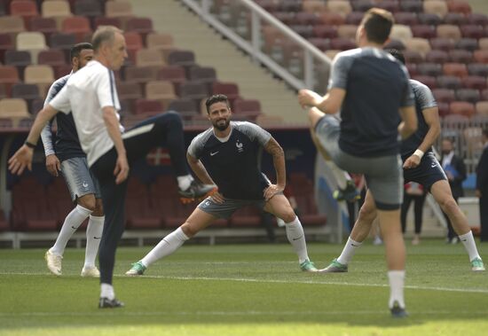 Russia World Cup France Training