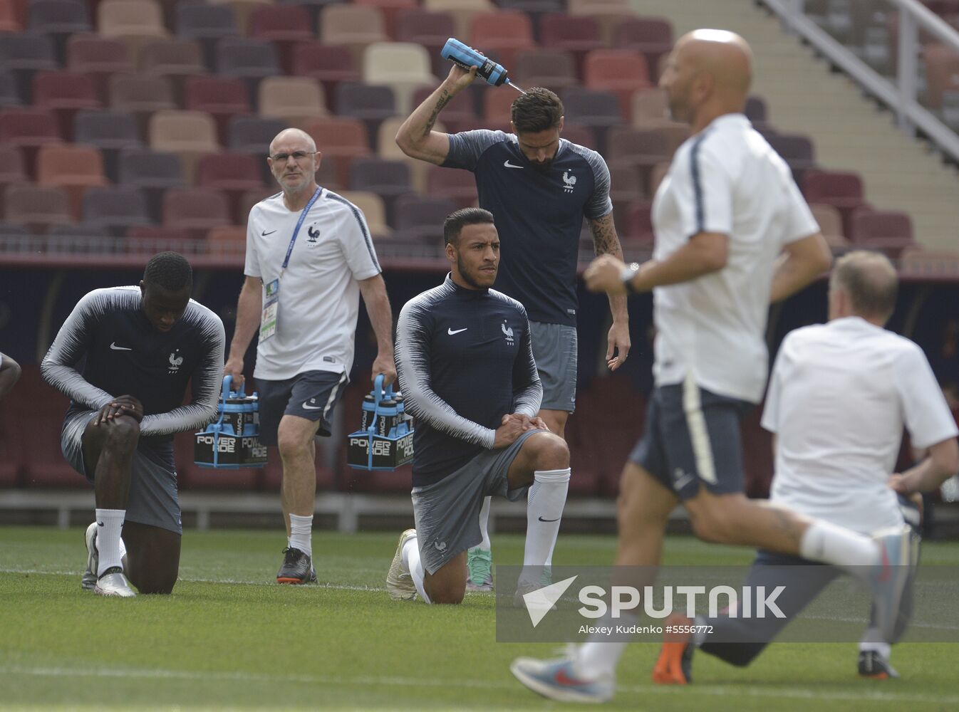 Russia World Cup France Training