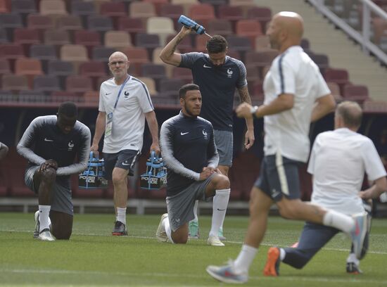 Russia World Cup France Training