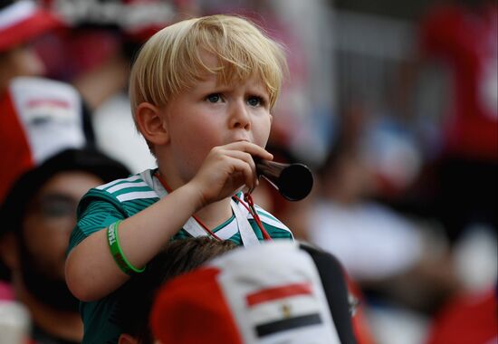 Russia World Cup Saudi Arabia - Egypt