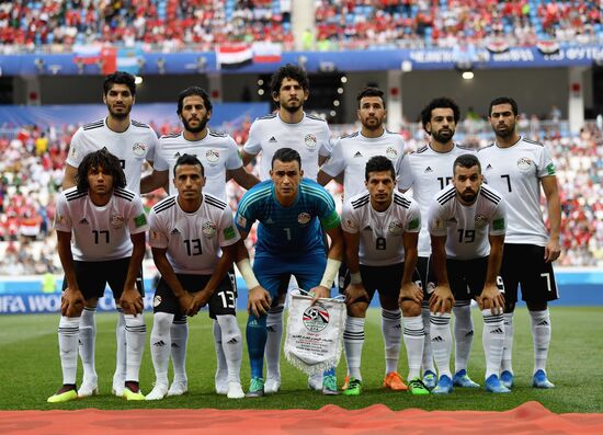 Russia World Cup Saudi Arabia - Egypt