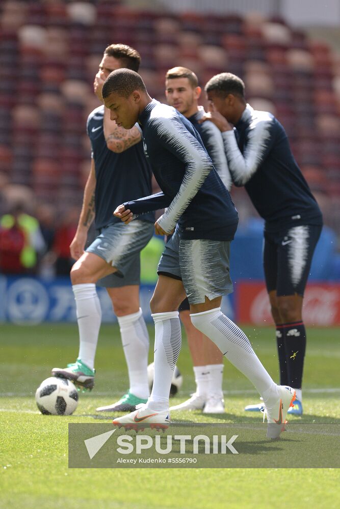 Russia World Cup France Training