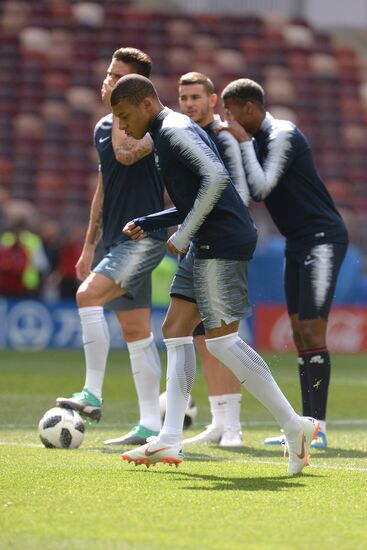 Russia World Cup France Training