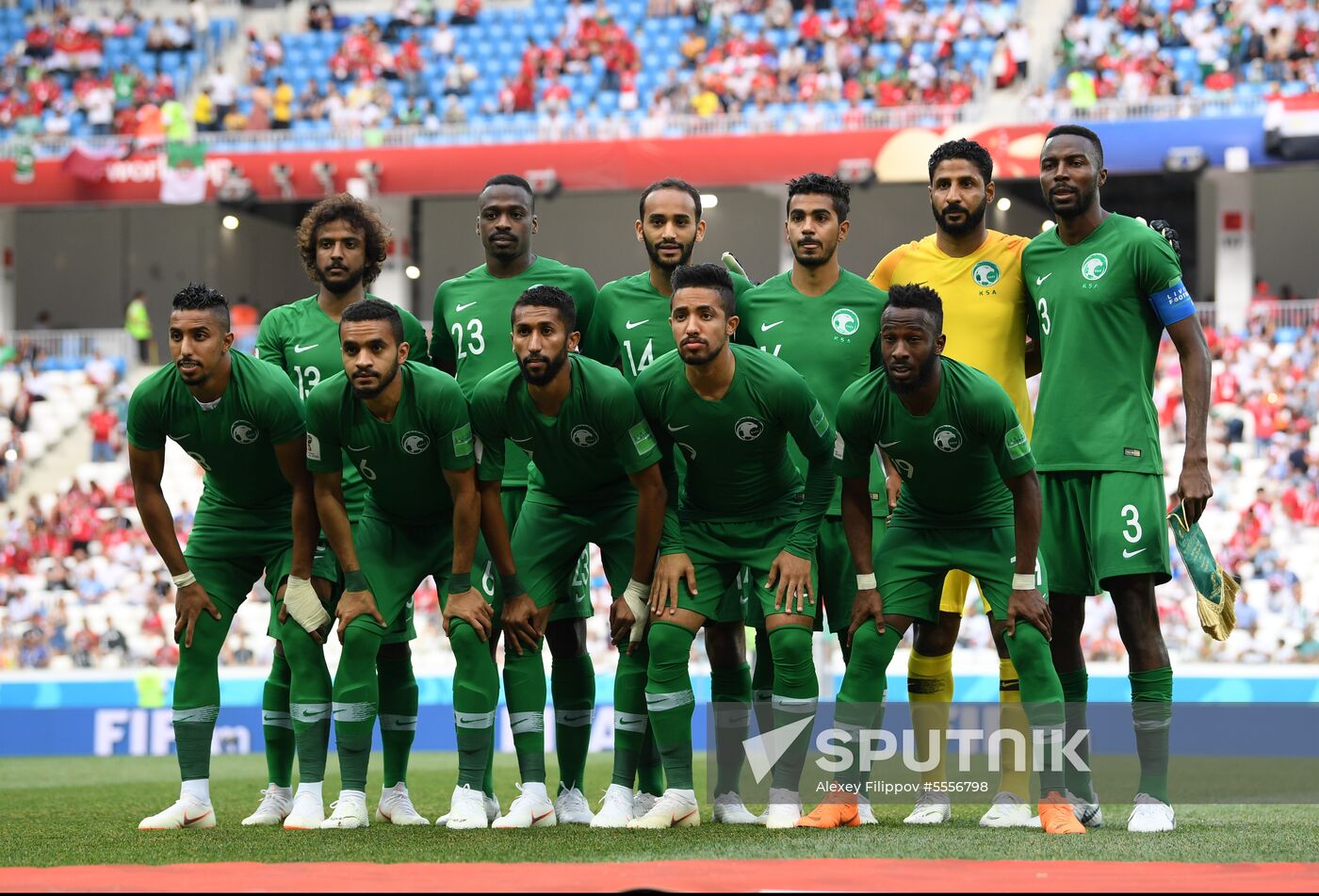 Russia World Cup Saudi Arabia - Egypt