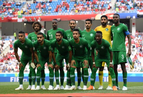 Russia World Cup Saudi Arabia - Egypt