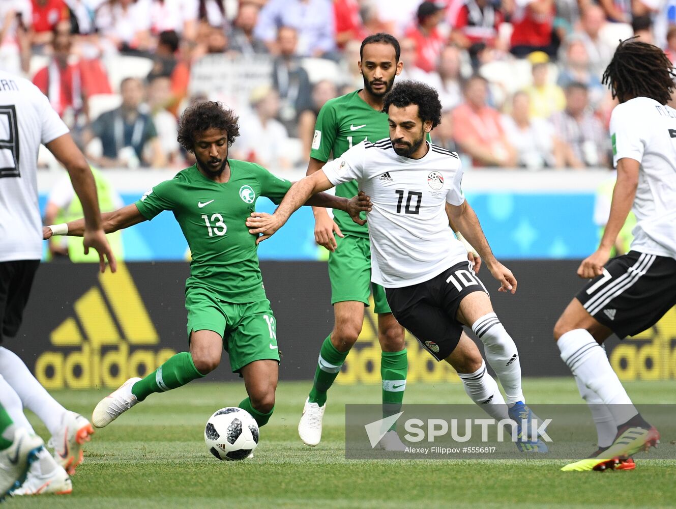 Russia World Cup Saudi Arabia - Egypt