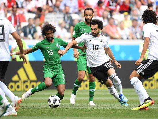Russia World Cup Saudi Arabia - Egypt