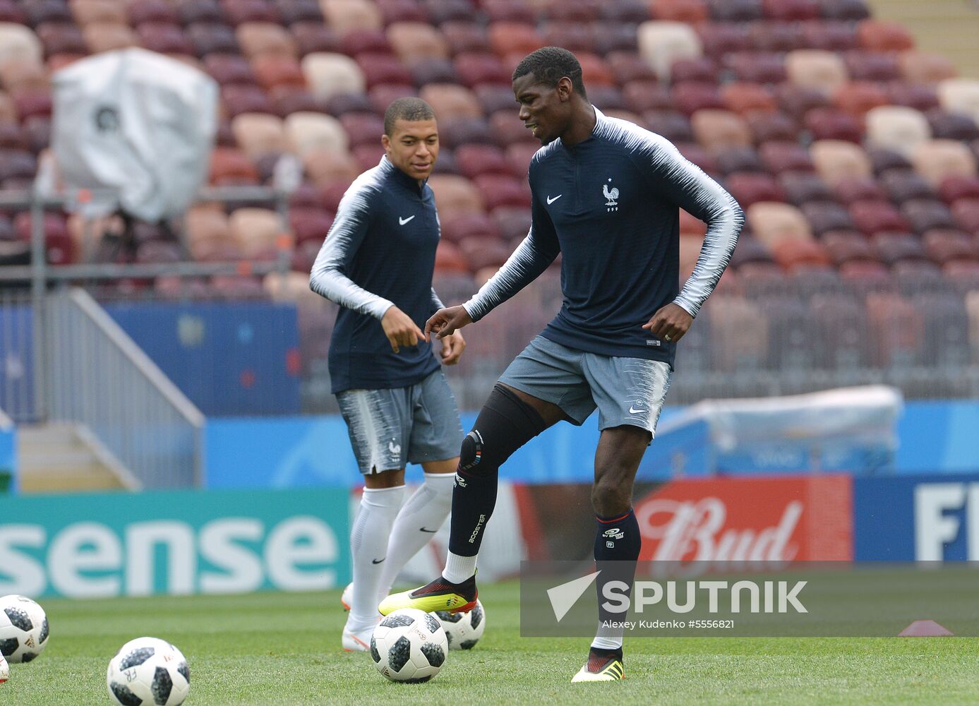 Russia World Cup France Training