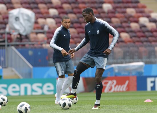 Russia World Cup France Training