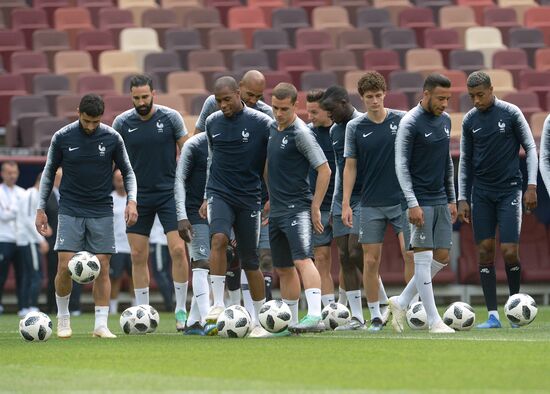 Russia World Cup France Training