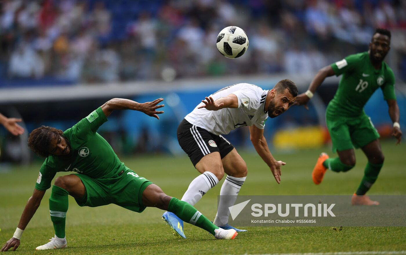 Russia World Cup Saudi Arabia - Egypt