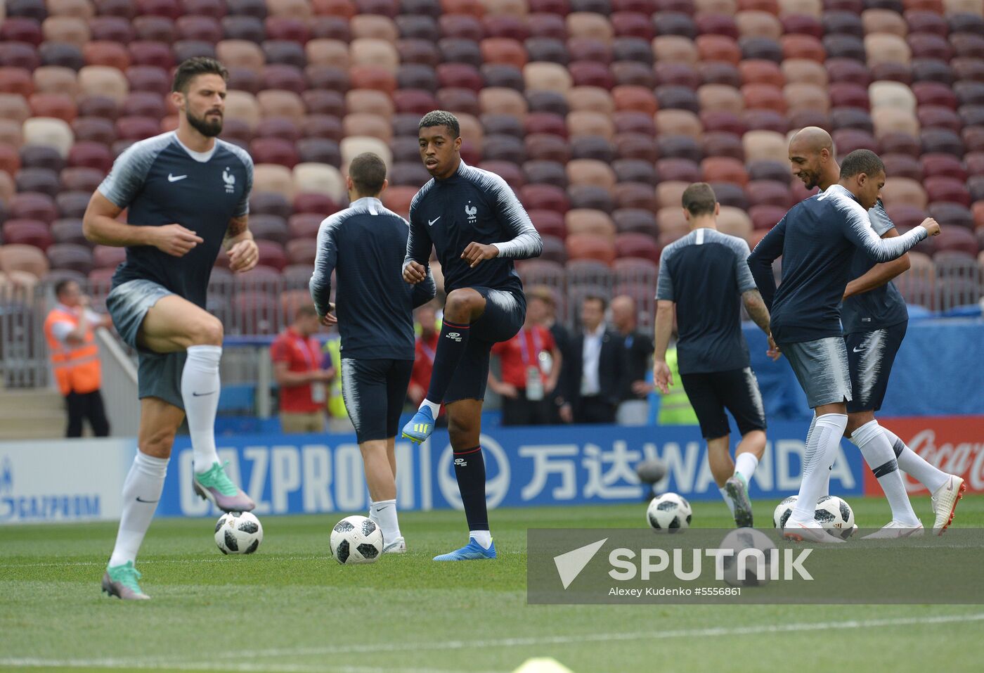 Russia World Cup France Training