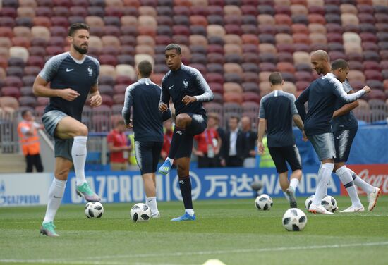 Russia World Cup France Training
