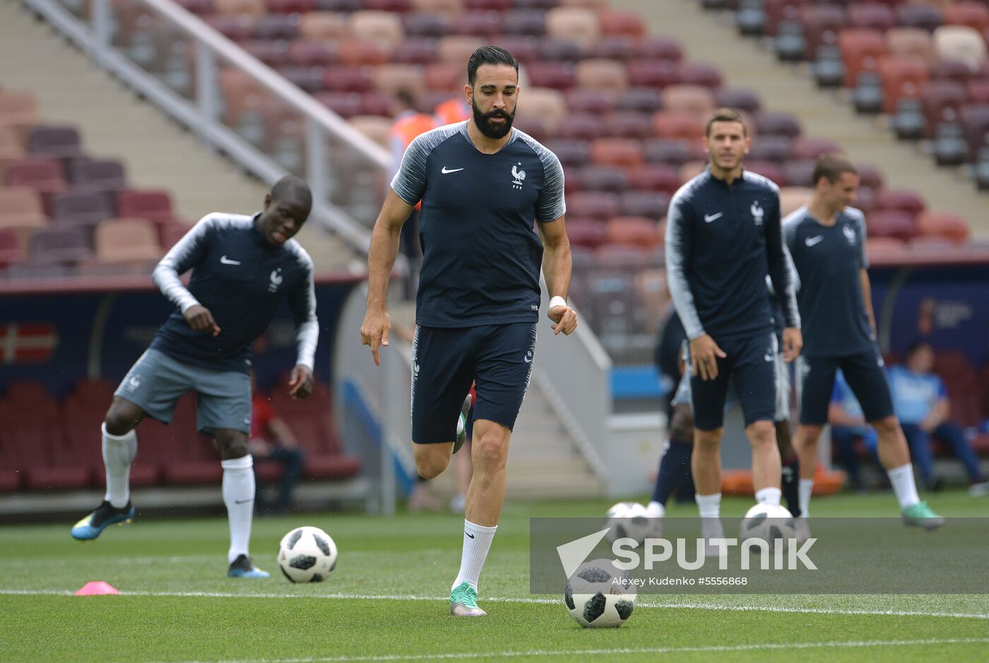 Russia World Cup France Training