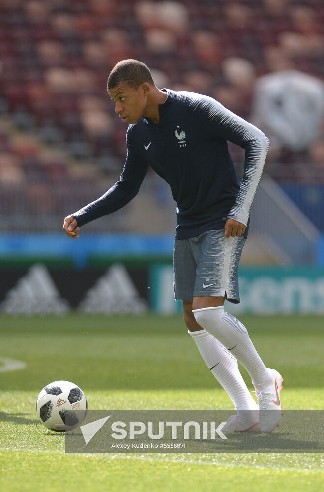 Russia World Cup France Training