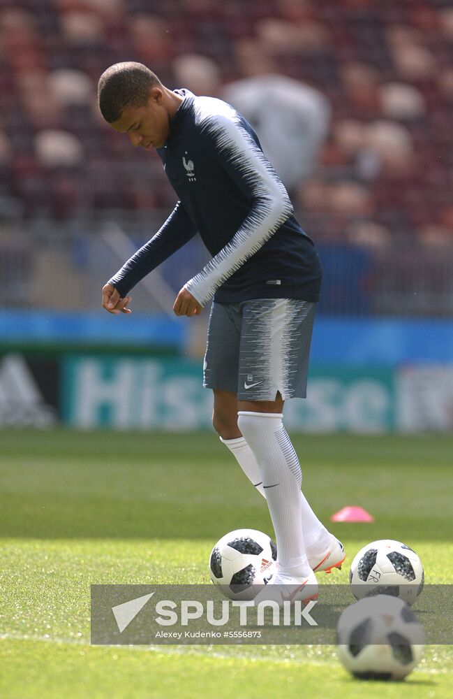 Russia World Cup France Training