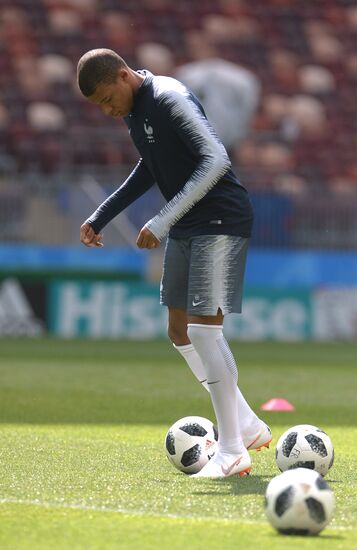 Russia World Cup France Training