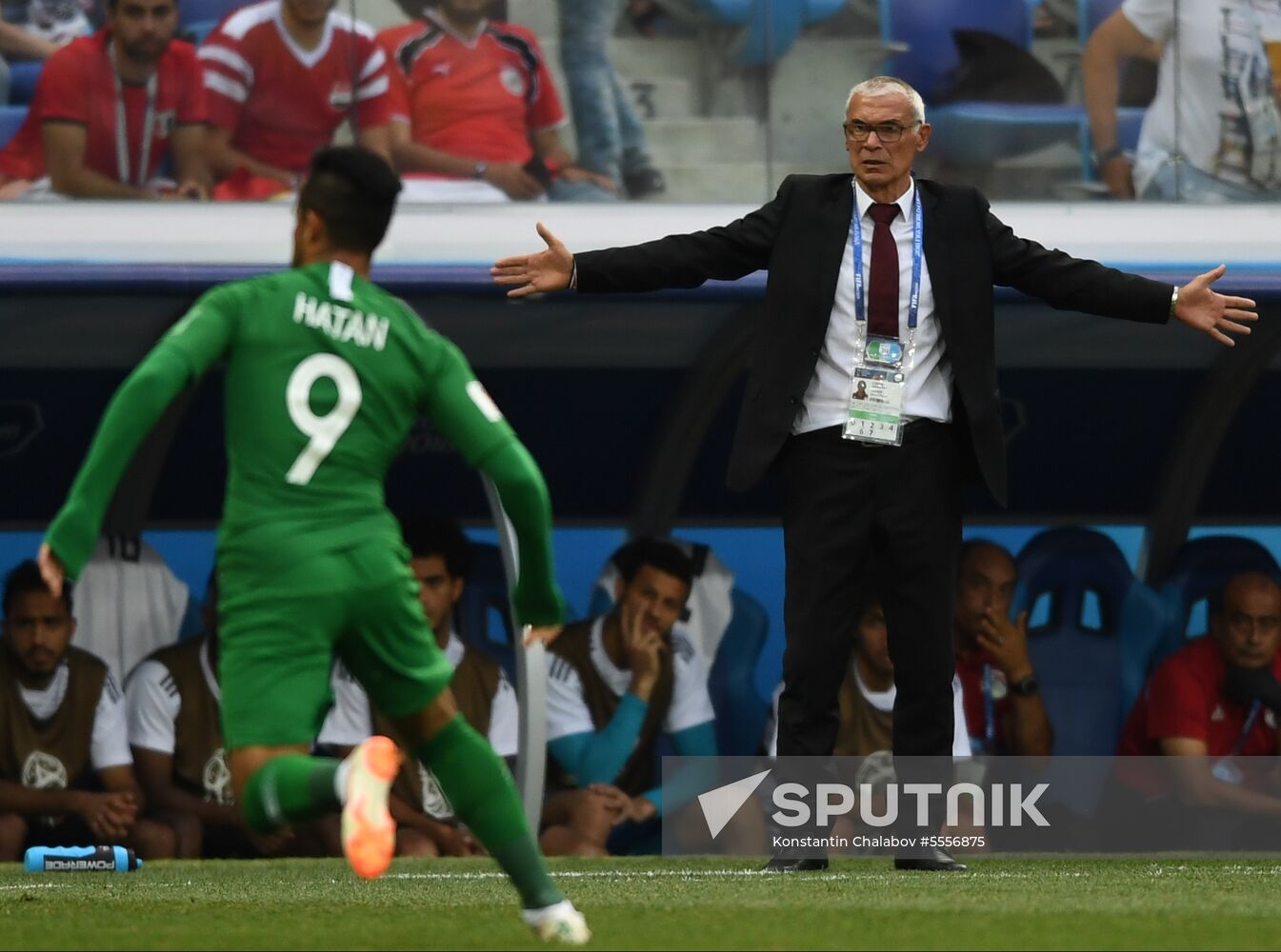 Russia World Cup Saudi Arabia - Egypt