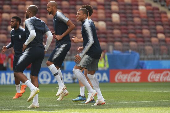 Russia World Cup France Training