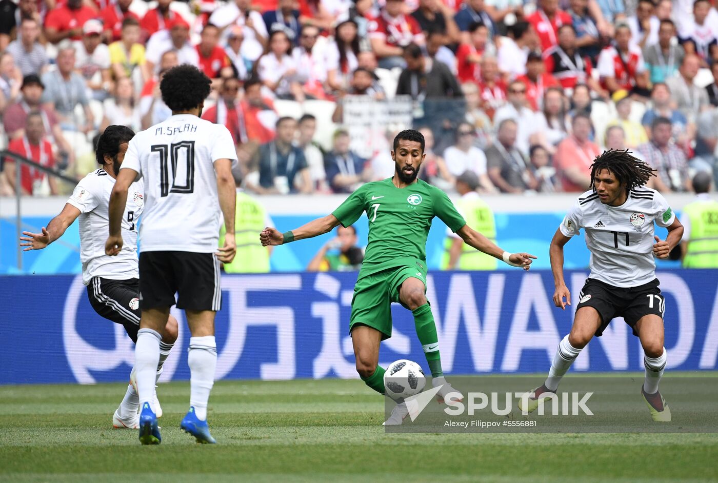 Russia World Cup Saudi Arabia - Egypt