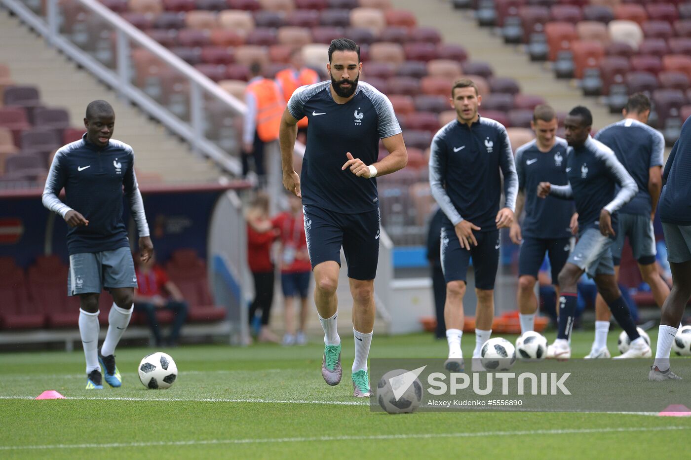 Russia World Cup France Training