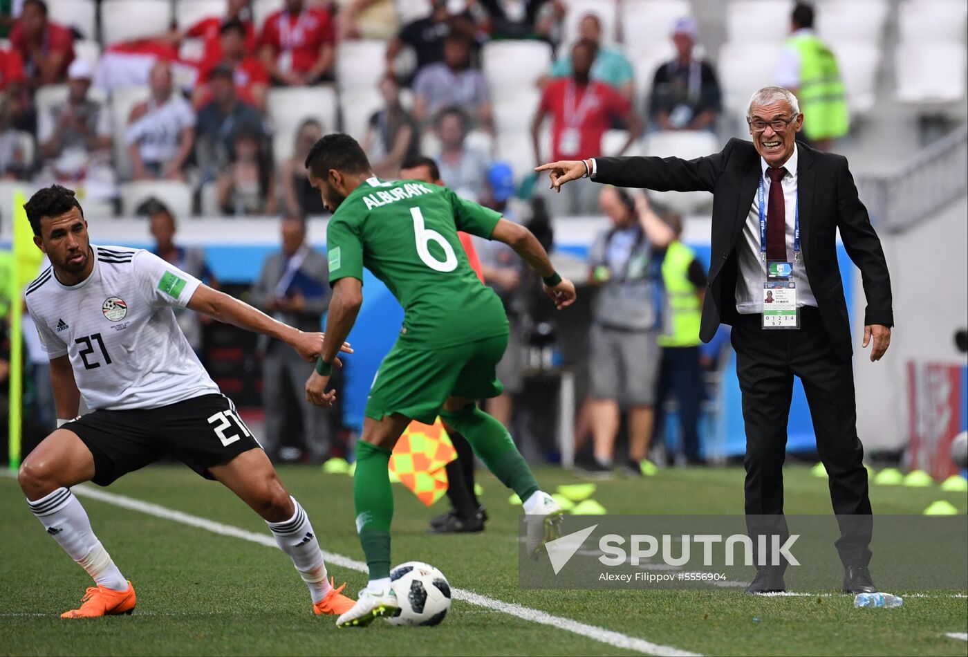Russia World Cup Saudi Arabia - Egypt