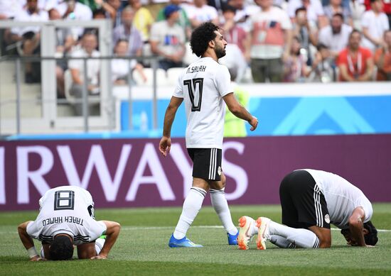 Russia World Cup Saudi Arabia - Egypt