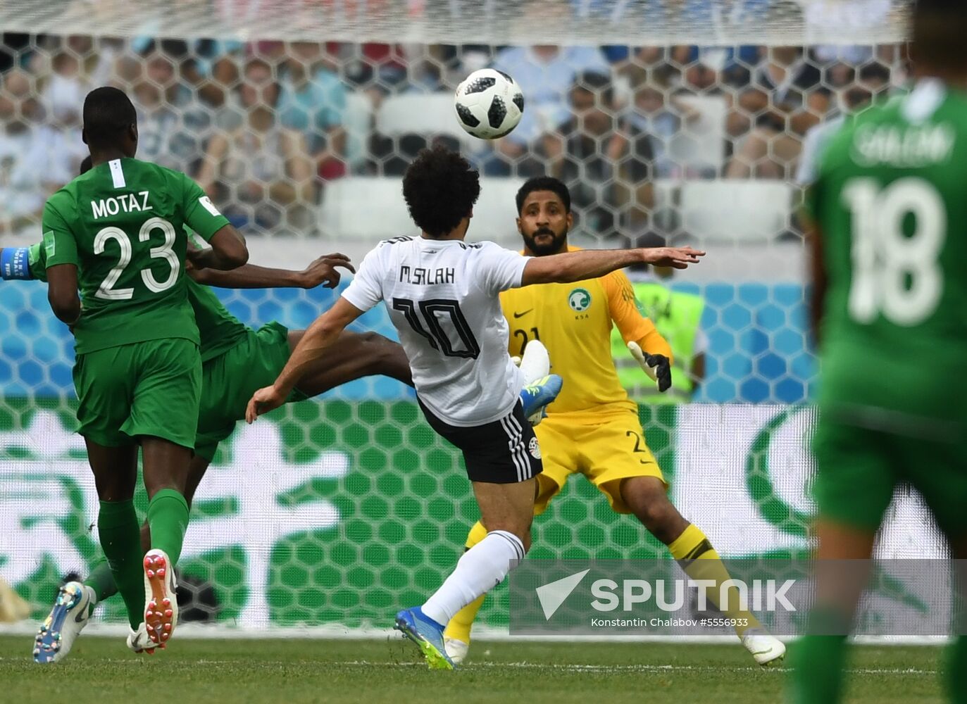 Russia World Cup Saudi Arabia - Egypt