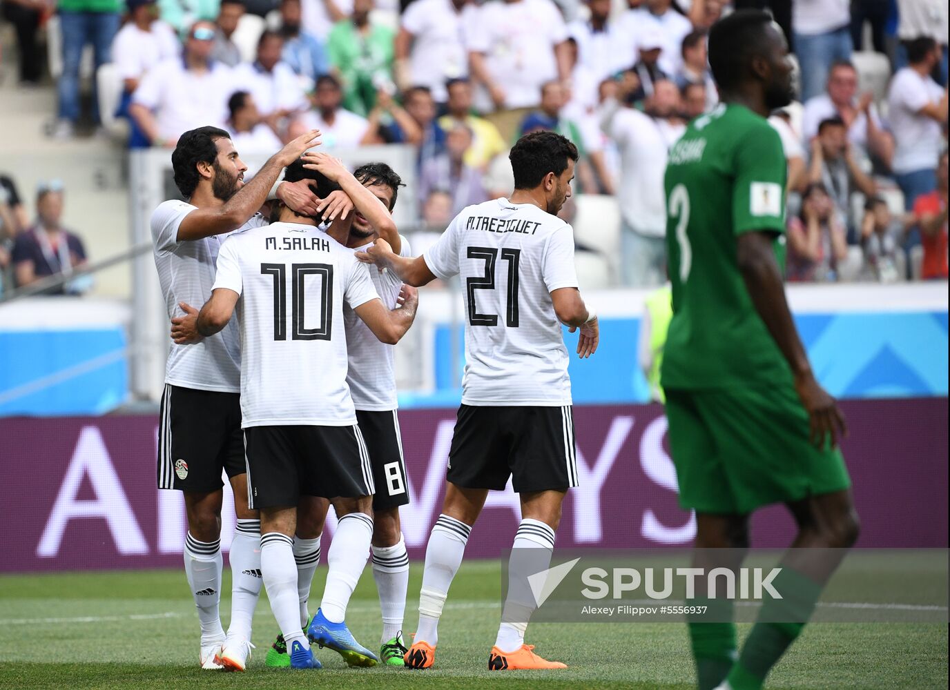 Russia World Cup Saudi Arabia - Egypt