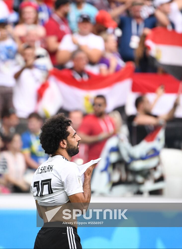 Russia World Cup Saudi Arabia - Egypt