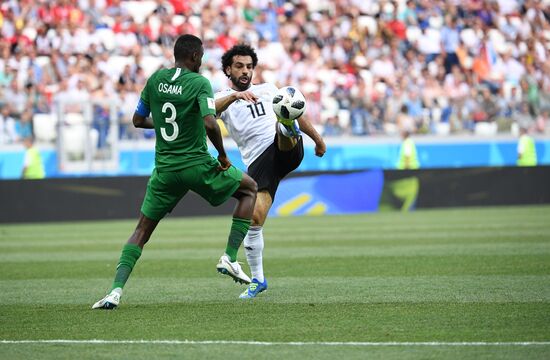 Russia World Cup Saudi Arabia - Egypt
