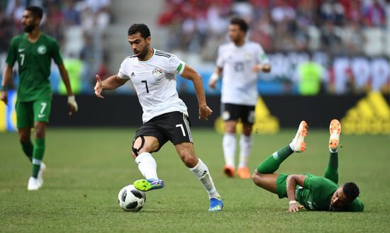 Russia World Cup Saudi Arabia - Egypt