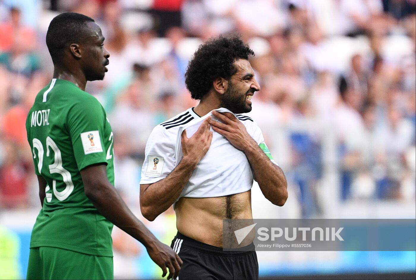 Russia World Cup Saudi Arabia - Egypt