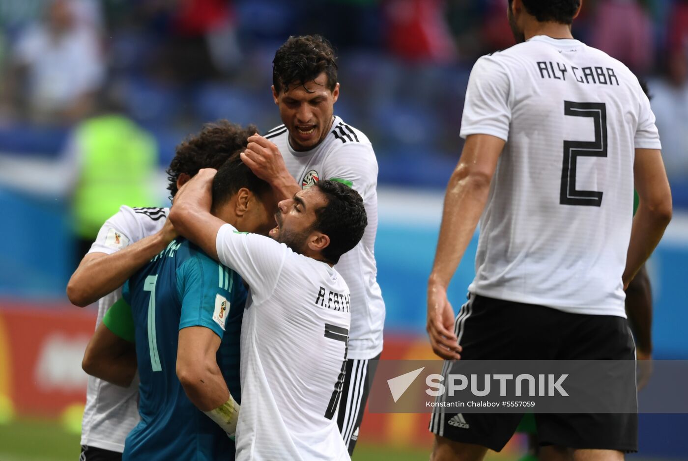 Russia World Cup Saudi Arabia - Egypt